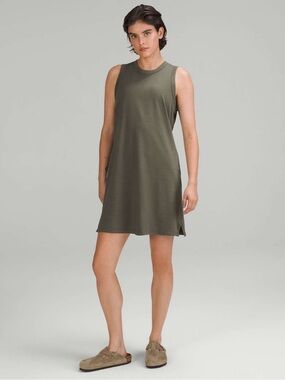 Lululemon Classic-Fit Cotton-Blend Dress
